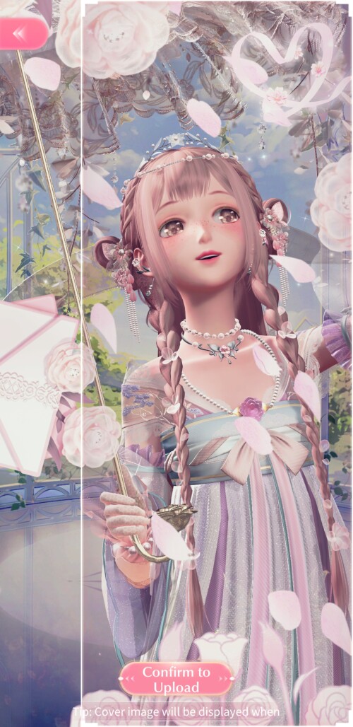 Who was the one coming to my dream?
I can't quite tell.
All I remember was the moment I flipped, when I saw her in the petal rain.