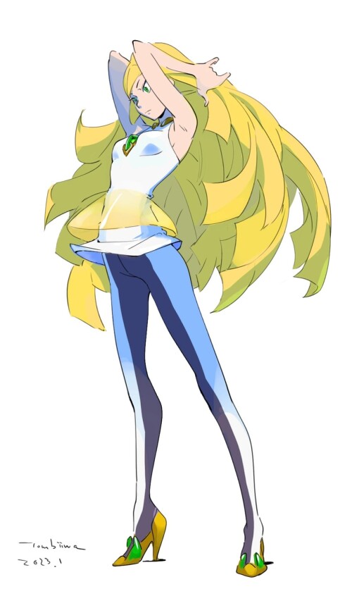  lusamine pokemon and 1 more drawn by tombiiwa sample c26bd474e666f1380aca03f85fd80a06