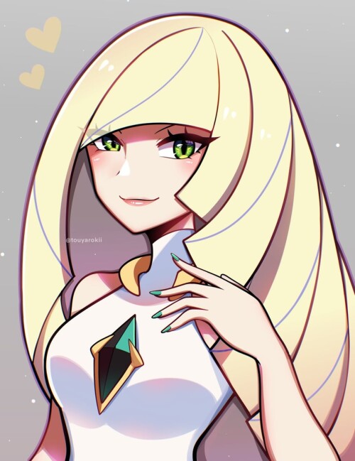  lusamine pokemon and 1 more drawn by touyarokii sample 533b49a0a6620f54d2add2a38f261c2e