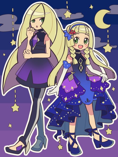  lillie lusamine and lillie pokemon and 1 more drawn by kokashiho sample 751474639f32c7953af2bc0d12a
