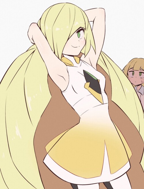  lillie and lusamine pokemon and 1 more drawn by kurachi mizuki sample ebcae090f312766244df76851bf12