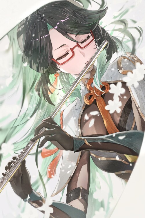  cloud retainer and xianyun genshin impact drawn by hidulume sample 9990cf5aacf4c9f745c92aaeb765579d