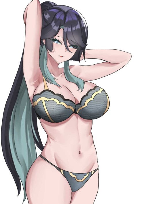  cloud retainer and xianyun genshin impact drawn by tian kazuki sample 5c0a9d97713542c7eeb250253f0da