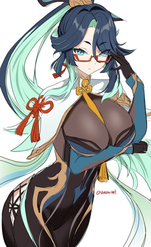  cloud retainer and xianyun genshin impact drawn by hiroki hirokiart sample 59c9c64fb6692b700bf32475