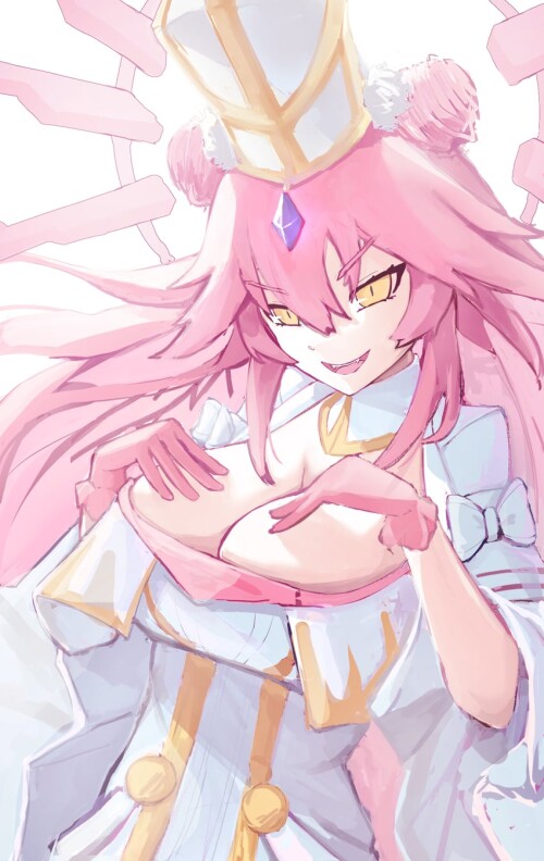  tamamo koyanskaya and koyanskaya fate and 1 more drawn by june20544782 sample 61ada47343e0d4d13b8fe