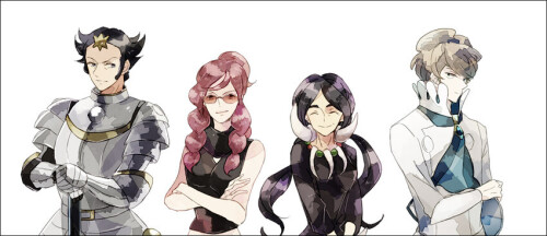  siebold malva drasna and wikstrom pokemon and 1 more drawn by okii sample 8705b0a81e2fe55d552c741ef