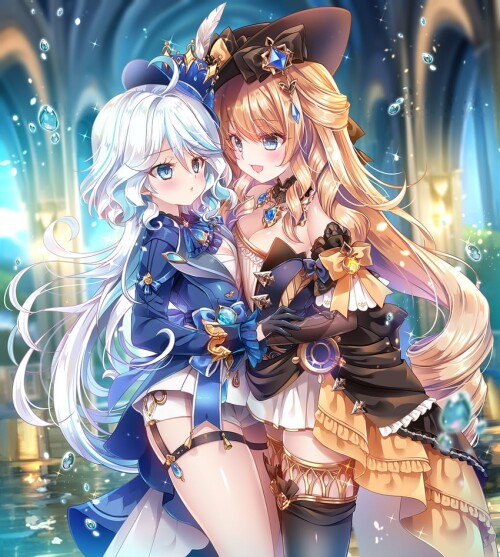  furina and navia genshin impact drawn by cccpo and sakurano ru sample f9a7611b865e6311276804d7e6896