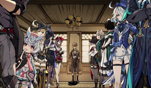  aether furina lynette neuvillette lyney and 6 more genshin impact drawn by ye hua bai liu sample 6f