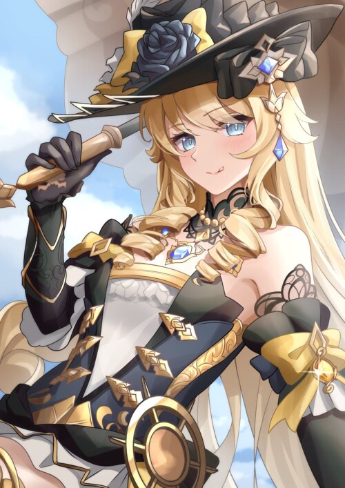  navia genshin impact drawn by mon chan sample 61c25a352897712c44eca6e914199fe2