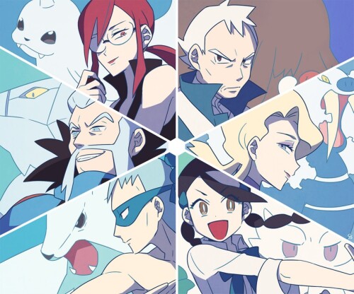 candice lorelei dewgong abomasnow glacia and 7 more pokemon and 6 more drawn by ssalbulre sample 2d