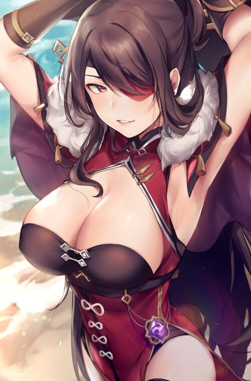  beidou genshin impact drawn by allze sample aa1ff99b52efbcdfddfdb3dcee225c9a