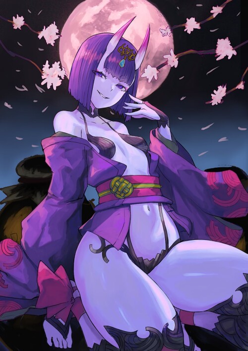  shuten douji fate and 1 more drawn by arqa sample d41750438281b4ce0d20dd0ce2650816