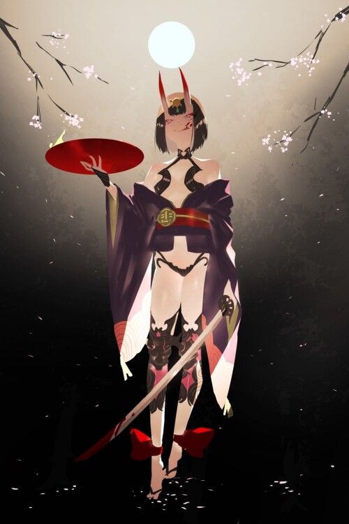  shuten douji fate and 1 more drawn by kuronoiparoma sample 39b53b5592e3f26b665bc4ef84c410a4