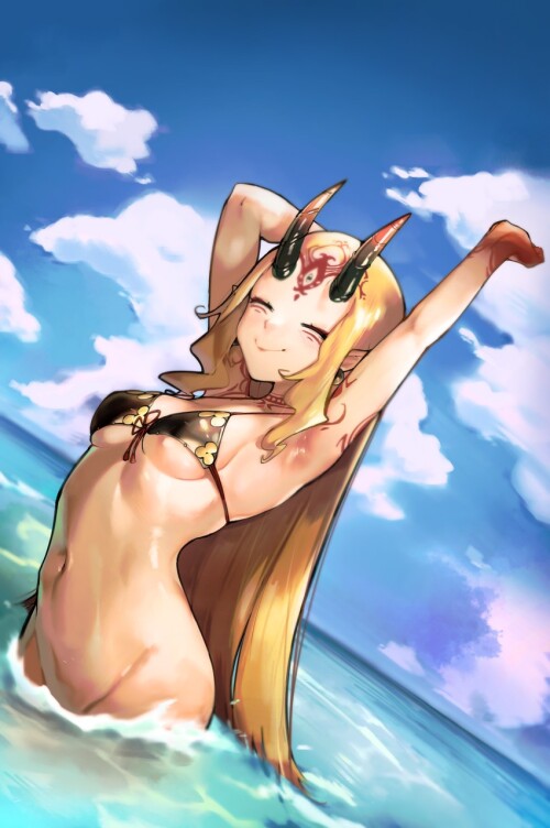  ibaraki douji ibaraki douji and ibaraki douji fate and 1 more drawn by roropull sample 9a40eae9bfa7
