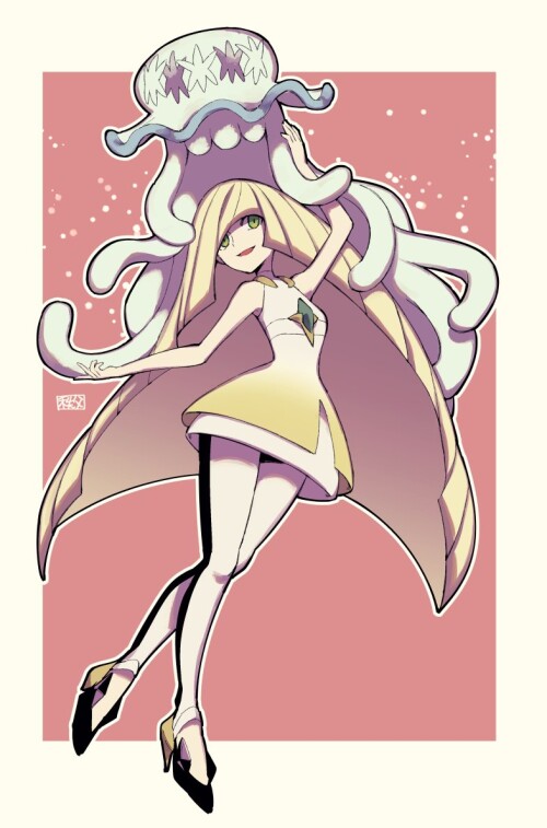  lusamine and nihilego pokemon and 1 more drawn by chichibu watson f6ebe891a7cb2ce174148beadf68bd54