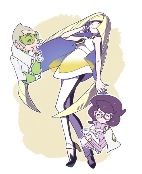  lusamine wicke and faba pokemon and 1 more drawn by miu miuuu 721 sample 7813d15fa61a418da9220acadf