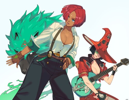  i no giovanna and rei guilty gear drawn by unknownid sample 0abfa7d8cd9efcfa9bf841900e89d068