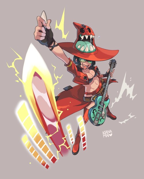  i no guilty gear and 1 more drawn by kiana mai sample 989d674c7ed3ab7f4746e66602a28d23