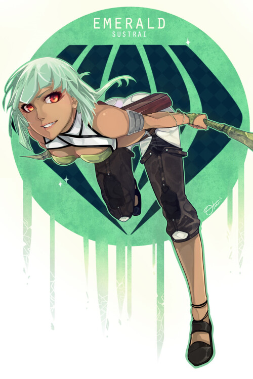 emerald sustrai rwby drawn by otakumi sample b6cfcc37546fba9d75292728a1ea66a6