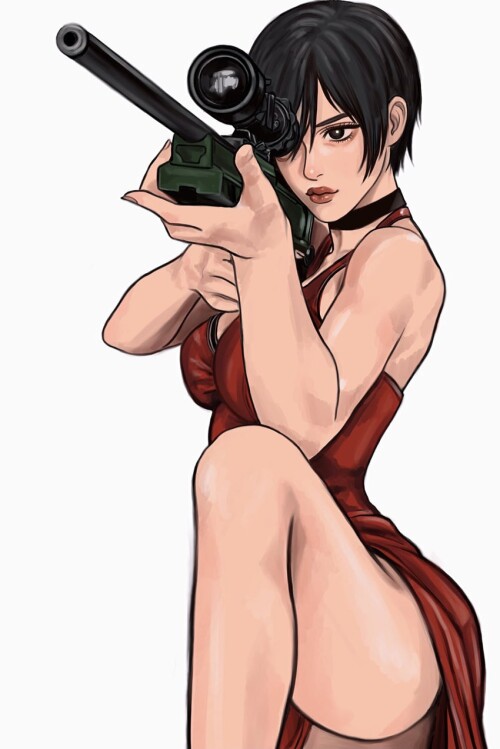  mikasa ackerman and ada wong shingeki no kyojin and 2 more drawn by imeko san sample a73d803e6238f0