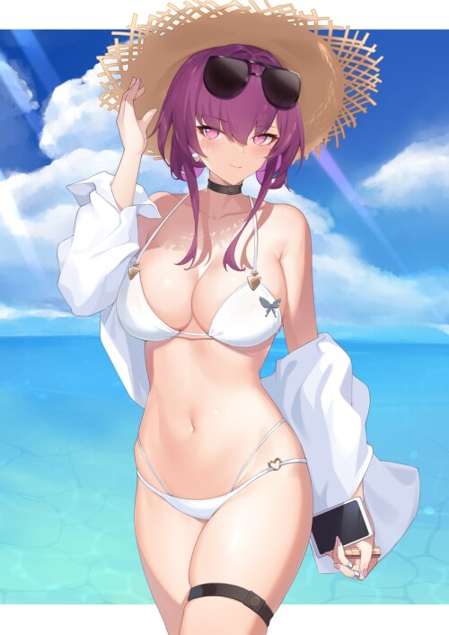  kafka honkai and 1 more drawn by kuroida sample 3d441871270ff74709727f1a7ace8ea5