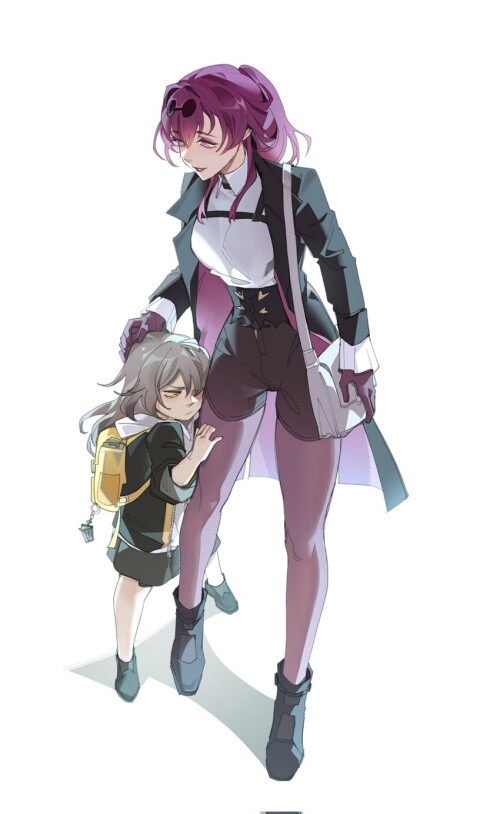  trailblazer kafka and stelle honkai and 1 more drawn by senia soft sample d50e0a10a6e5d456b2891c740