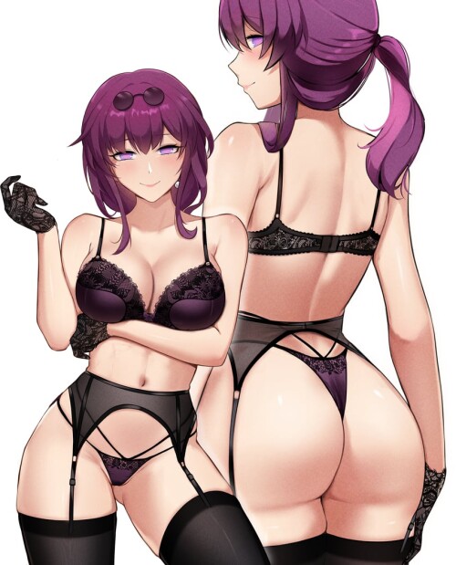  kafka honkai and 1 more drawn by hioyami sample 5d7d11a0254e72da5f7acb01497187cc