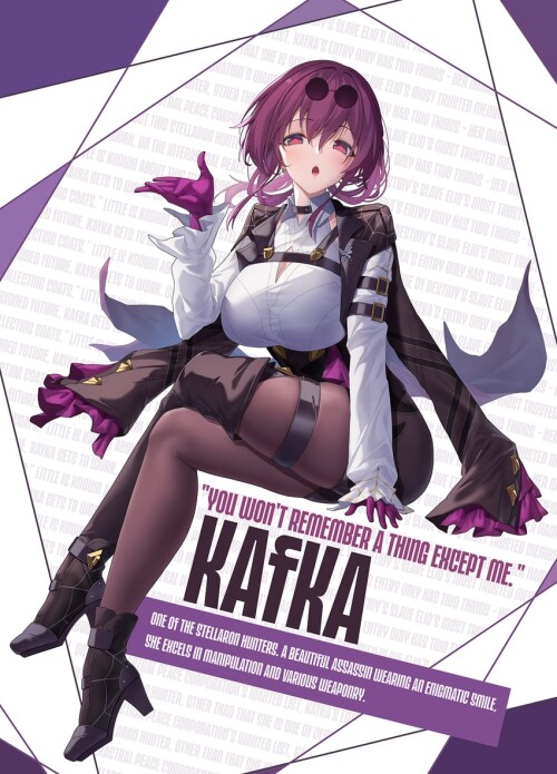  kafka honkai and 1 more drawn by xfate sample ab0e934e43b868837beda497abbfc2d1