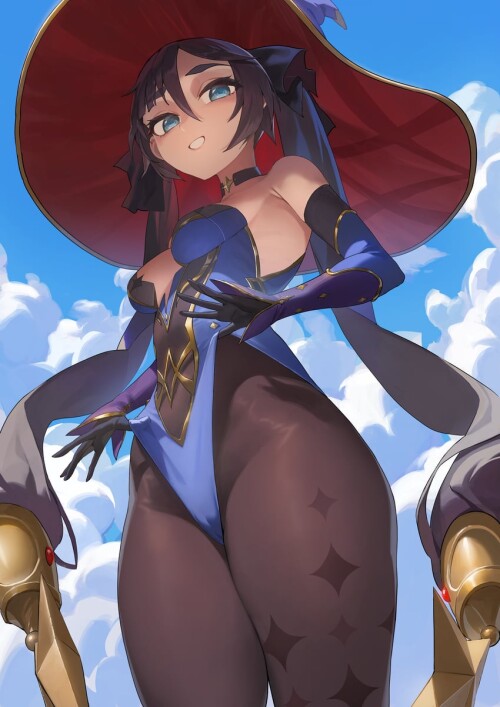  mona genshin impact drawn by wow sample f10212bafed59b604e459e00aff8bbc4