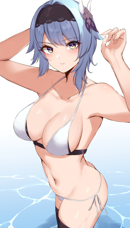  eula genshin impact drawn by haneramu 3aed58b6d6d6790b1f14fe63ab055e20
