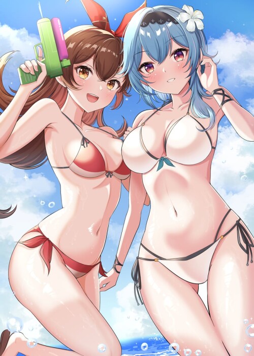  eula and amber genshin impact drawn by yashita saki sample 67569bdc8dfc31b9c727a9f453febc7c