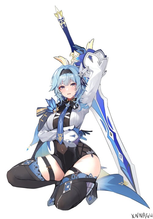  eula genshin impact drawn by xnnagu sample 968e846f99d421d7133cd1a3bf0bae86