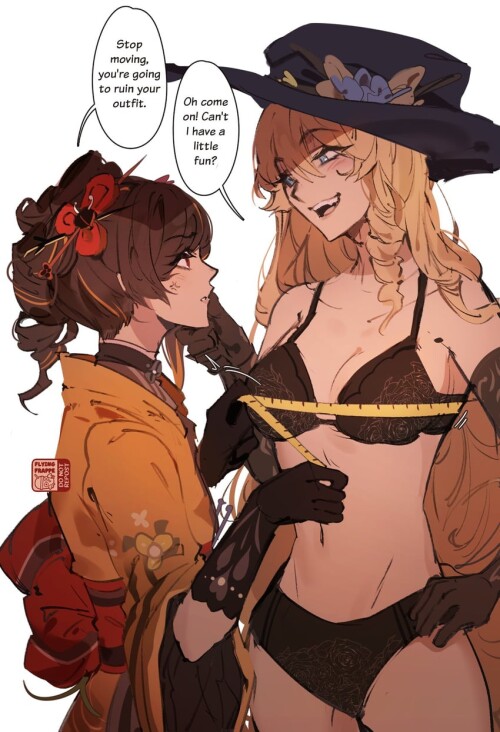  navia and chiori genshin impact drawn by flying frappuccino sample d00bde2acf798484ecce615831de9dad