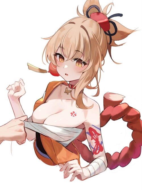  yoimiya genshin impact drawn by lumo 1121 sample 8b49b3ff7e2e75c5e1258f253793e5cf