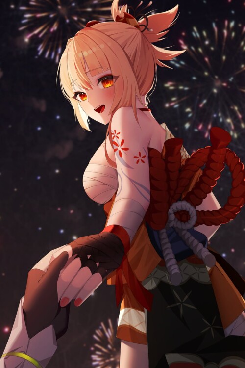  yoimiya genshin impact drawn by gimseol sample 0d745697b95775be16eb0b1410e34d96