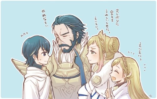  sharena alfonse henriette and gustav fire emblem and 1 more drawn by hira otemoto84 sample e6a94ee6