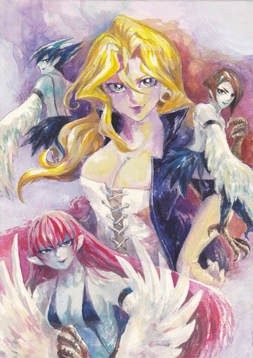  kujaku mai harpie lady harpie lady 1 harpie lady 2 harpie lady 3 and 1 more yu gi oh and 1 more dra