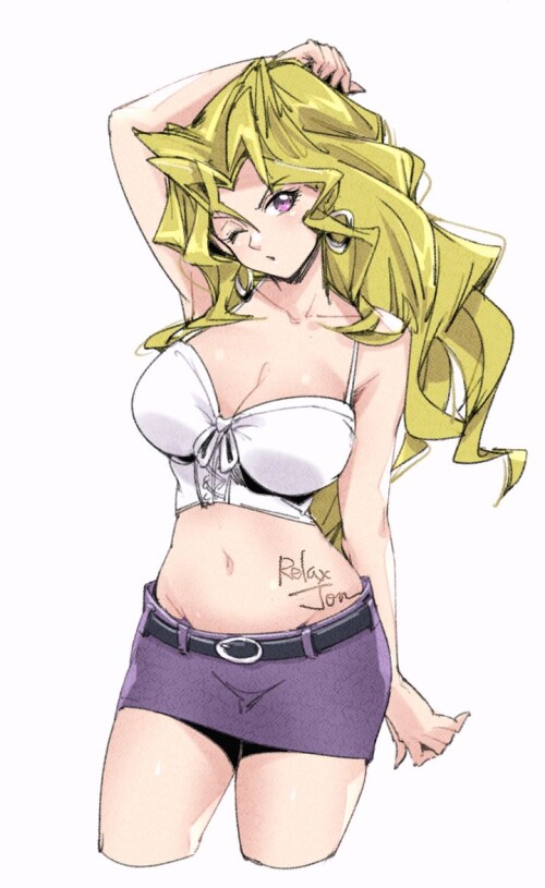  kujaku mai yu gi oh and 1 more drawn by relaxjon cfce421a85b24e17f63ce344cc554454