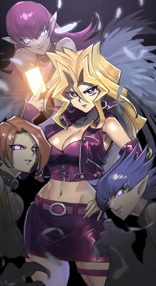  kujaku mai harpie lady harpie lady 1 harpie lady 2 harpie lady 3 and 1 more yu gi oh and 1 more dra
