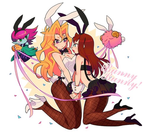  kujaku mai harpie lady scapegoat kawai shizuka and harpie lady yu gi oh and 1 more drawn by mommoru