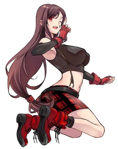  tifa lockhart final fantasy and 3 more drawn by quichi 91 sample a1c89fab08b0d3284ef4287167ca46a1