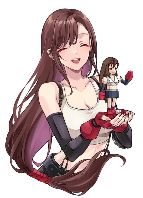  tifa lockhart final fantasy and 1 more drawn by quichi 91 sample eadceafd021111d4db61902ef34130af