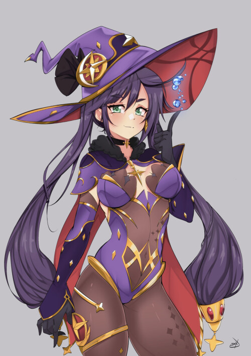  mona genshin impact drawn by delux drawings c3cbdda2f469b0e9e1b8c869c8a3e3ee