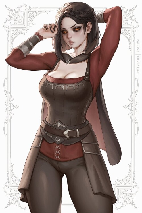  serana the elder scrolls and 1 more drawn by bootybear sample 42323e0845e5dba913456f0cf6accb7a