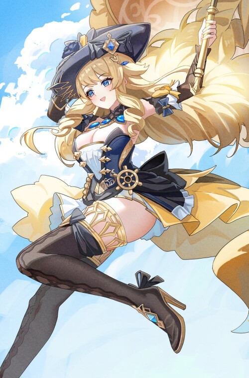 navia genshin impact drawn by wuzhihuijia sample 9a04e7403dd6539bda53251d445d678a