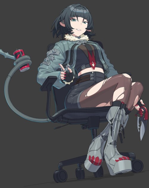  jane doe zenless zone zero drawn by muranomiro sample 179418be2e0167f2e365360c2b5364c1