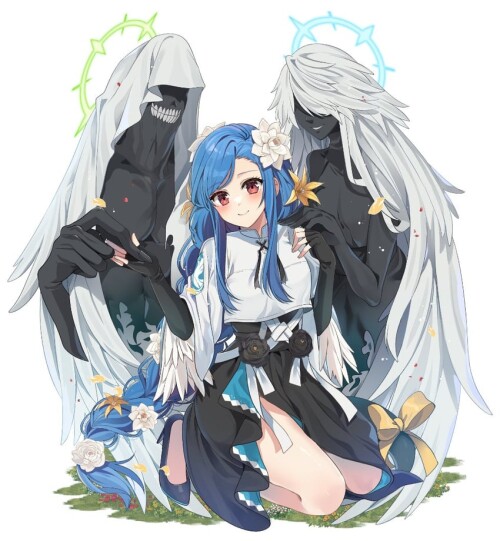  dizzy necro undine and queen dizzy guilty gear and 1 more drawn by chocho homelessfox sample e57892