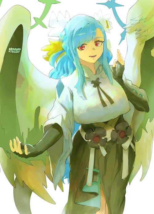  dizzy necro undine and queen dizzy guilty gear and 1 more drawn by arqa sample 27a034cd0d164302ecc1