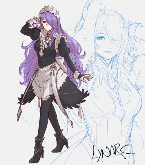  camilla fire emblem and 1 more drawn by lynarc sample edf4eb90b5e3d484aefe4a77c2999d99