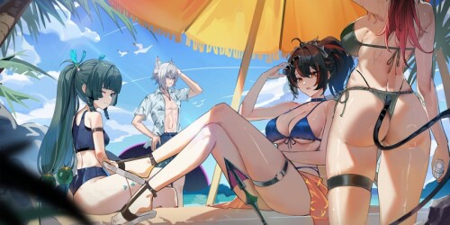  jane doe zhu yuan qingyi and seth lowell zenless zone zero drawn by maanu sample ae51ff6d5a3f6a5e6e
